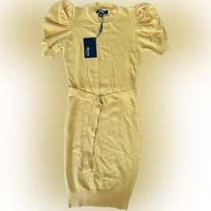 Hera Collection Puff Sleeve Bodycon Dress